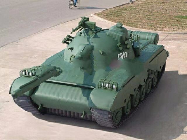 殷都军用充气坦克
